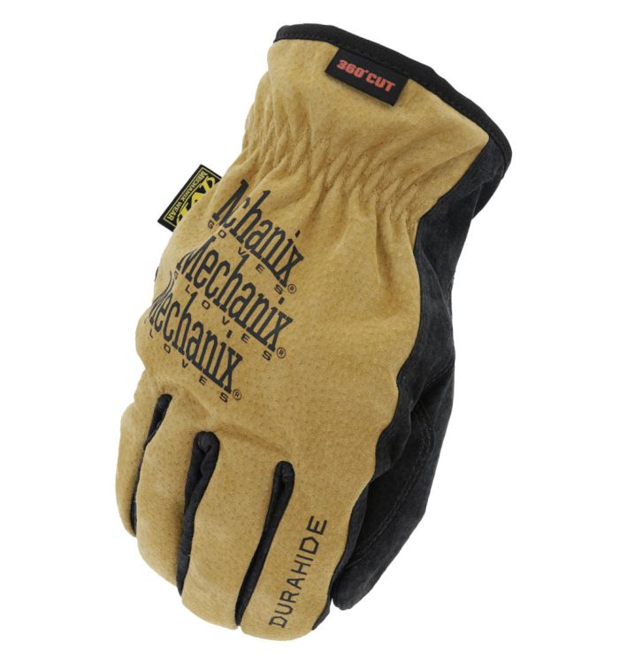 Rękawice Mechanix Durahide™ Driver E6-360 BLACK/TAN