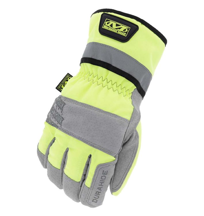 Zimowe Rękawice Robocze Mechanix Coldwork™ Hi-Viz Canvas YELLOW