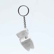 Brelok Toothy z nicią dentystyczną biały