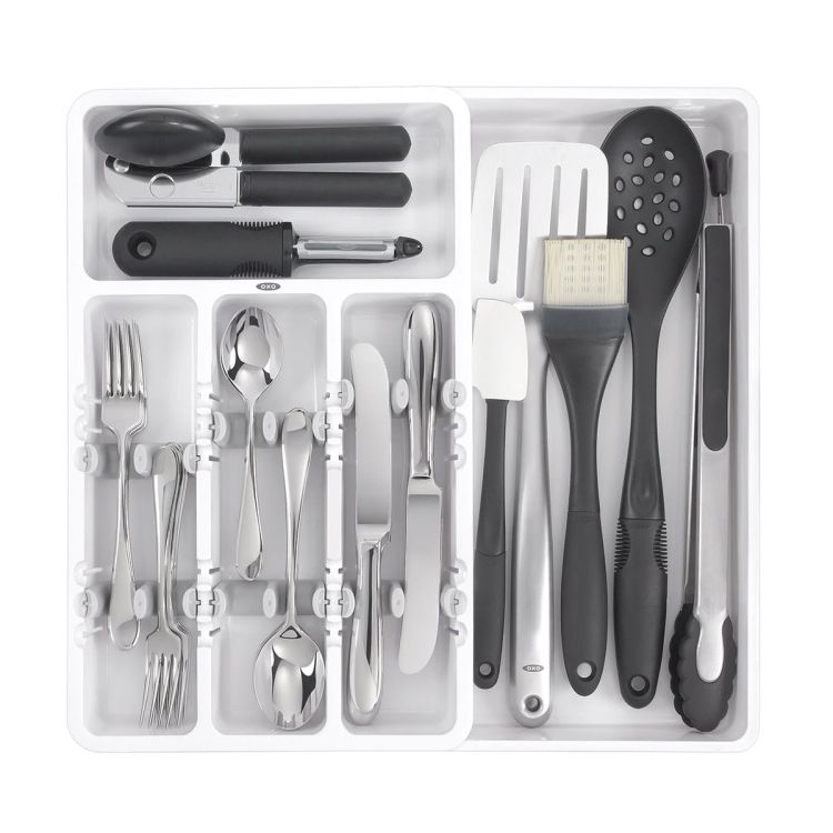 Organizer na sztućce - regulowany - Good Grips / OXO