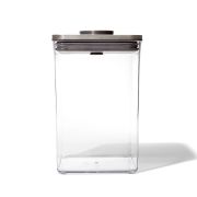 Pojemnik POP 4,2L kwadratowy - Steel / OXO