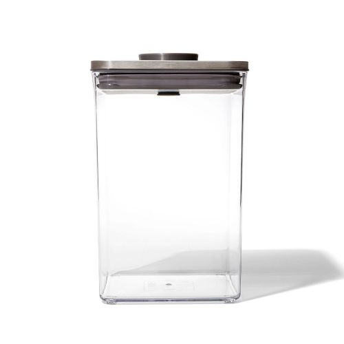 Pojemnik POP 4,2L kwadratowy - Steel / OXO