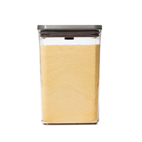 Pojemnik POP 4,2L kwadratowy - Steel / OXO