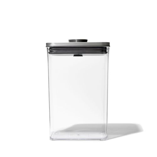 Pojemnik POP 2,6L prostokątny - Steel / OXO
