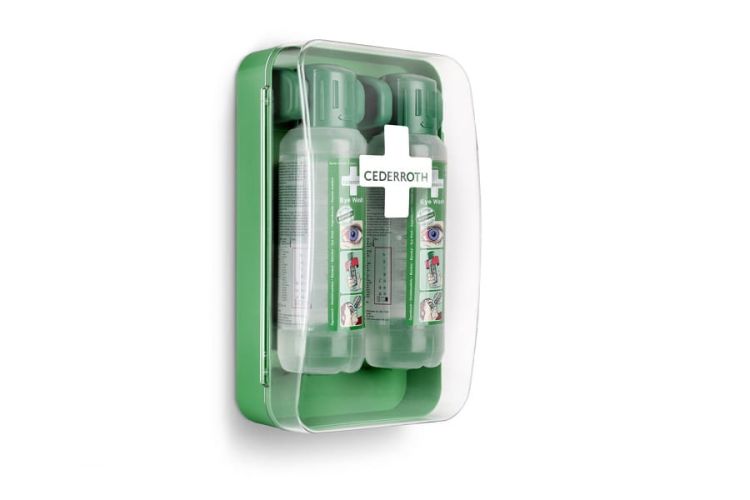 Płuczki do oczu w szafce Cederroth Eye Wash Cabinet