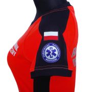 Koszulka ratownicza PRM-23 FLUO damska odblaskowa