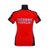 Koszulka ratownicza PRM-23 FLUO damska odblaskowa