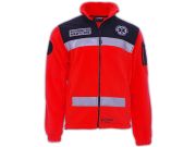 Polar ratowniczy North-Wind FLUO z kompletem emblematów odblaskowych na rzep