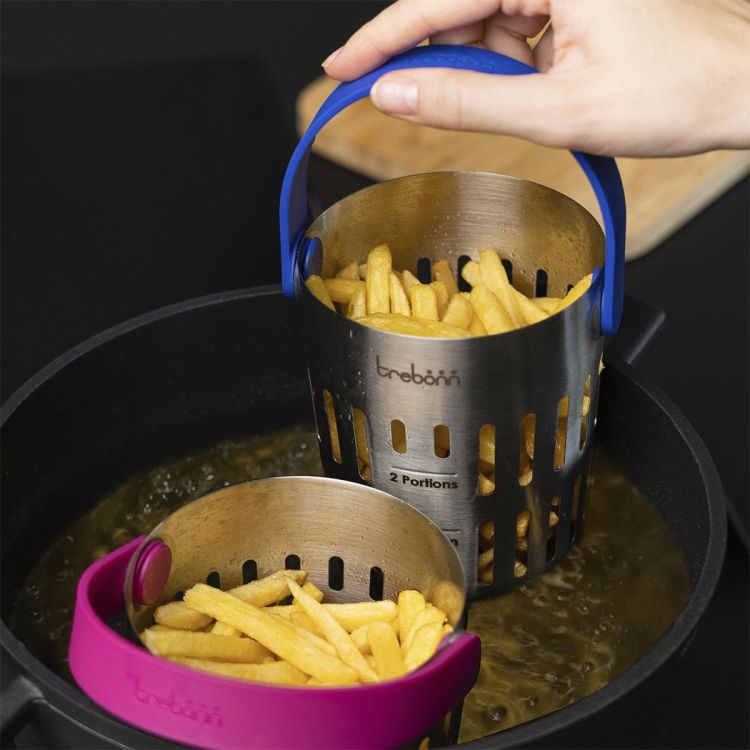 Koszyk do gotowania stalowy Cookin'Pod PRO - Blue / Trebonn