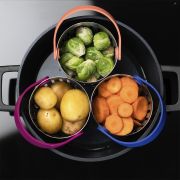 Koszyk do gotowania stalowy Cookin'Pod PRO - Purple / Trebonn