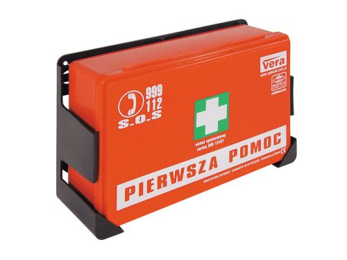 Przemysłowa apteczka pierwszej pomocy STANDARD 13157 w pudełku z tworzywa Vera