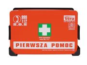 Przemysłowa apteczka pierwszej pomocy STANDARD 13157 w pudełku z tworzywa Vera