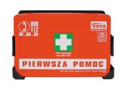 Przemysłowa apteczka pierwszej pomocy STANDARD 13164 w pudełku z tworzywa Vera