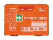 Przemysłowa apteczka pierwszej pomocy TOP 10 13164 w walizce z tworzywa ABS Vera
