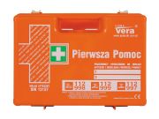 Przemysłowa apteczka pierwszej pomocy TOP 15 13157 w walizce z tworzywa ABS Vera