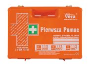 Przemysłowa apteczka pierwszej pomocy TOP 20 2 x DIN13157 w walizce z tworzywa ABS