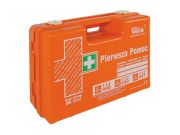 Przemysłowa apteczka pierwszej pomocy TOP 20 DIN13157 w walizce z tworzywa ABS