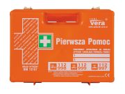 Przemysłowa apteczka pierwszej pomocy TOP 20 DIN13157 w walizce z tworzywa ABS