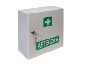Przemysłowa apteczka pierwszej pomocy VERA 4 13157 w szafce metalowej Vera