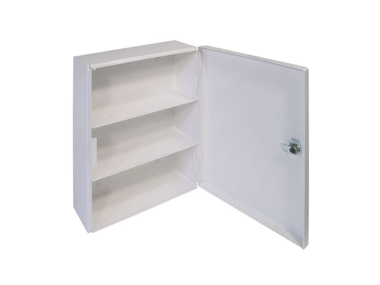 Przemysłowa apteczka pierwszej pomocy VERA 1 13164 w szafce metalowej Vera