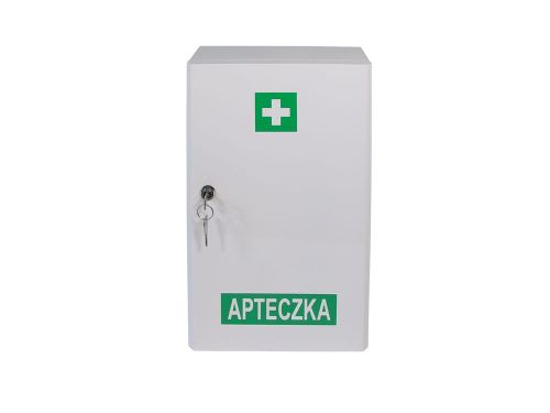 Przemysłowa apteczka pierwszej pomocy VERA 2 13157 w szafce metalowej Vera