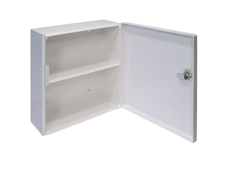 Przemysłowa apteczka pierwszej pomocy VERA 6 w szafce metalowej Vera