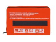 Samochodowy zestaw pierwszej pomocy SUPER CLASSIC w opakowaniu z tkaniny wodoodpornej Vera