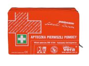Samochodowy zestaw pierwszej pomocy SUPER CLASSIC w opakowaniu z tkaniny wodoodpornej Vera