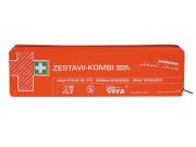 Samochodowy zestaw pierwszej pomocy SUPER SAFETY w opakowaniu z tkaniny wodoodpornej Vera