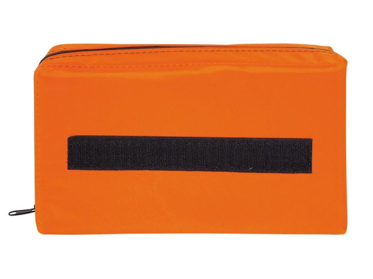 Zestaw 4 kamizelek ostrzegawczych w opakowaniu z tkaniny wodoodpornej Vera