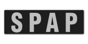 Emblemat SPAP odblaskowy na rzepie 31 x 10 cm