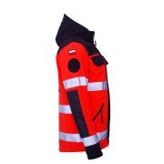 Kurtka ratownicza Softshell PRM-23 FLUO North-Wind z kompletem emblematów odblaskowych na rzep