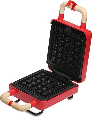 Opiekacz do kanapek gofrownica ADE Kitchen , 14×22,5×9,5 cm, czarny
