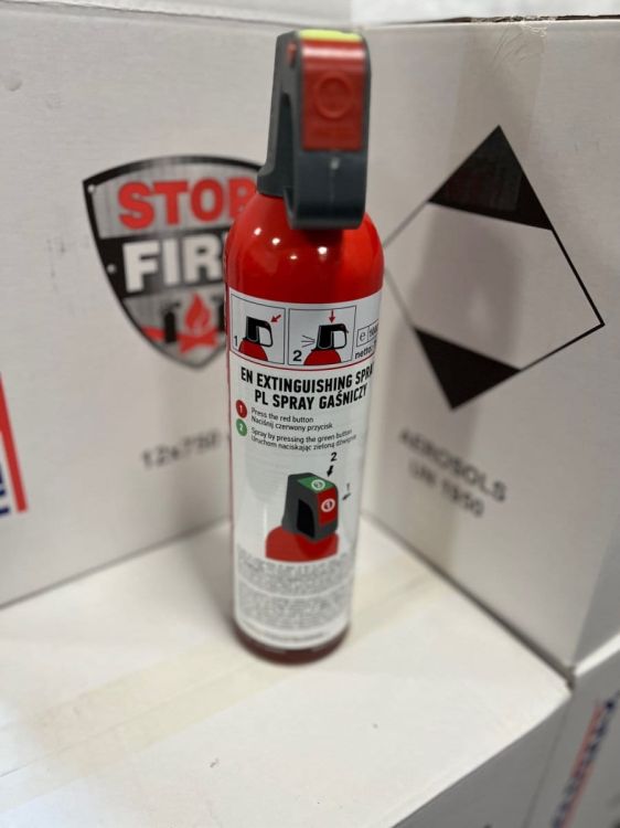 Gaśnica domowa Spray gaśniczy SAFE 1000
