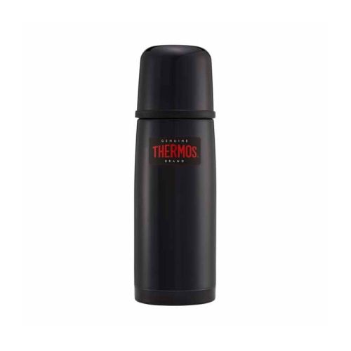 Termos z przyciskiem na nakrętce oraz z kubkiem Thermos 0,35l ciemnoniebieski