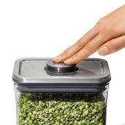 Pojemnik POP 4,2L kwadratowy - Steel / OXO