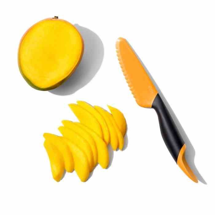 Krajalnica do mango 2w1 czarno-żółta GoodGrips / OXO