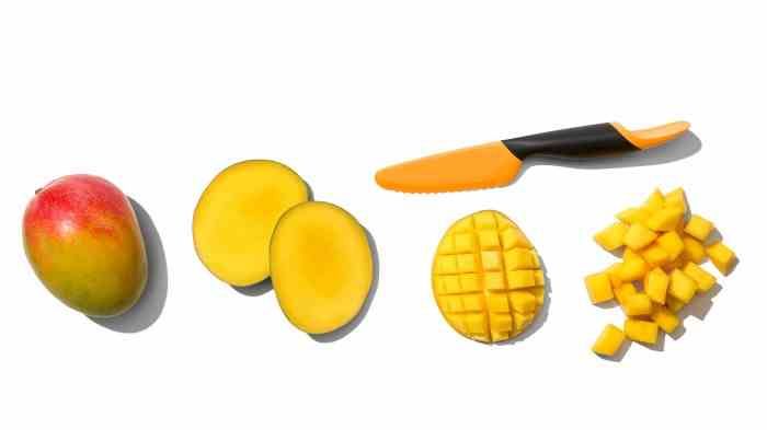 Krajalnica do mango 2w1 czarno-żółta GoodGrips / OXO