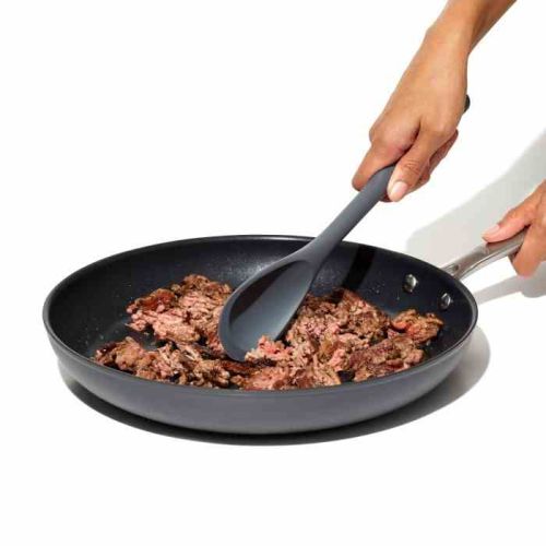 Łyżka elestyczna silikonowa szara, Good Grips / OXO