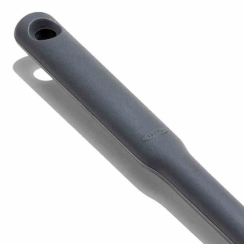 Łyżka cedzakowa silikonowa czarna, Good Grips / OXO