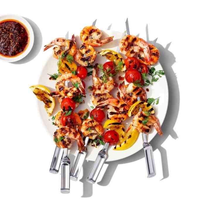 Zestaw szpadek do grillowania 6el  stal GoodGr / OXO