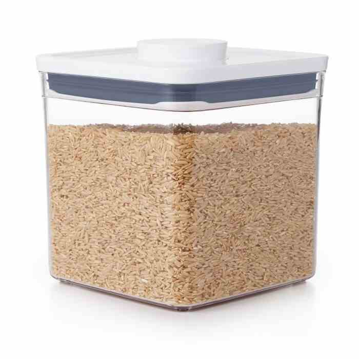 Pojemnik POP 2,6l  kwadrat L niski, Good Grips / OXO