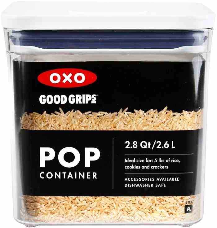 Pojemnik POP 2,6l  kwadrat L niski, Good Grips / OXO