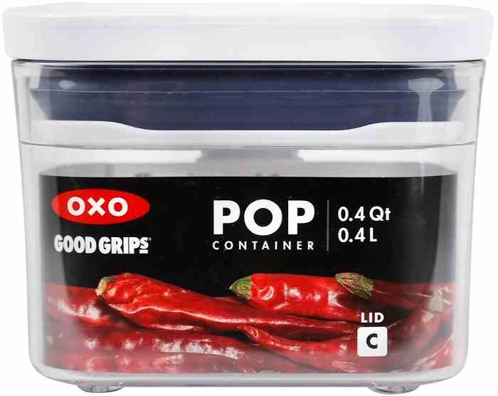 Pojemnik POP2 0,4l  kwadrat S mini, Good Grips / OXO