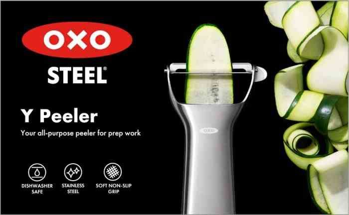Obieraczka Y stalowa, STEEL / OXO