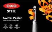 Obieraczka prosta obustronna stalowa, STEEL / OXO