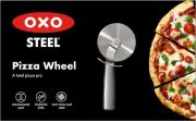 Nóż do pizzy stalowy, STEEL / OXO