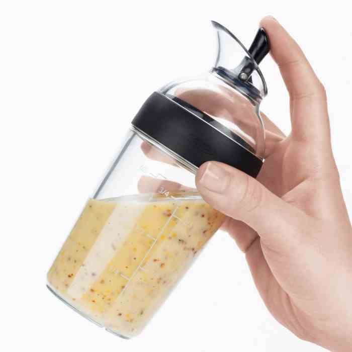 Shaker do dressingu 236ml  Czarny, Good Grips / OXO