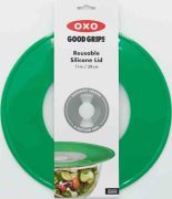 Pokrywka silikonowa L 28cm  zielona Good Grips / OXO
