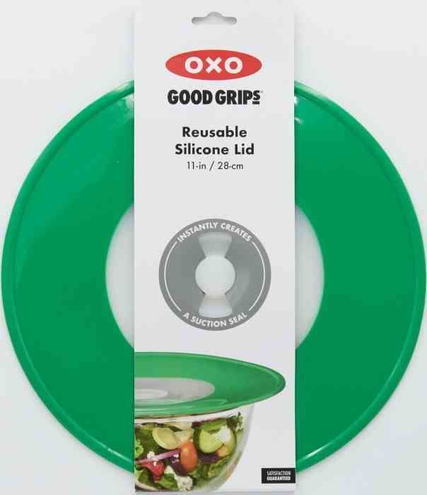 Pokrywka silikonowa L 28cm  zielona Good Grips / OXO